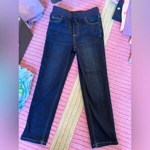Primary jeans- size 6- drawstring waist- NWOT